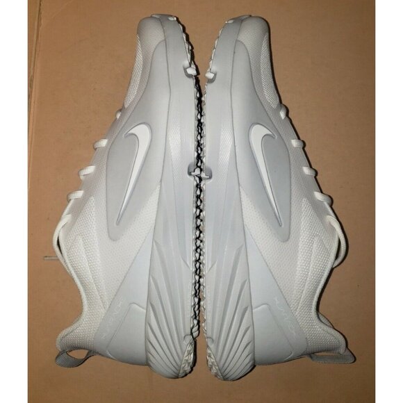 NIKE ALPHA HUARACHE 8 PRO TURF LACROSSE WHITE CZ6559-110 MEN SIZE 12 NWB No Top main image 7